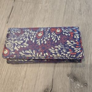 Hands Of Hope Purple Metallic Wallet